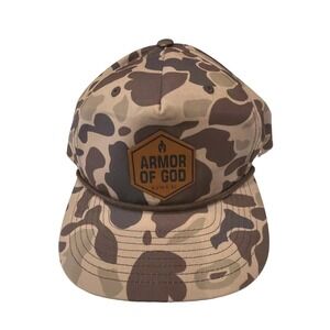 Hat Richardson Outdoor Armor Of God Cap Camo Hunting Christian